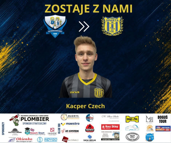 Kacper Czech pozostaje w Osobnicy