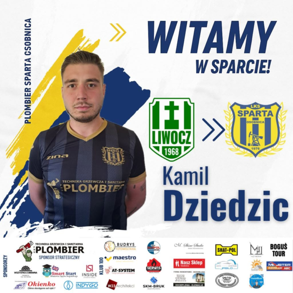 Kamil Dziedzic ponownie w Sparcie