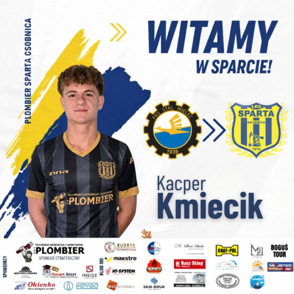 Nowy napastnik w Sparcie!