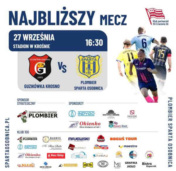 Niedzielne spotkanie w Krośnie z Guzikówką